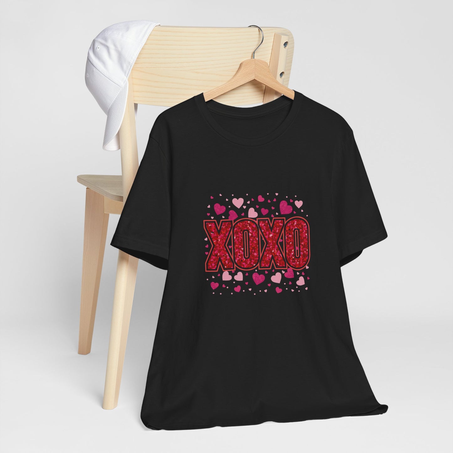 XOXO Love Hearts Unisex Short Sleeve Tee