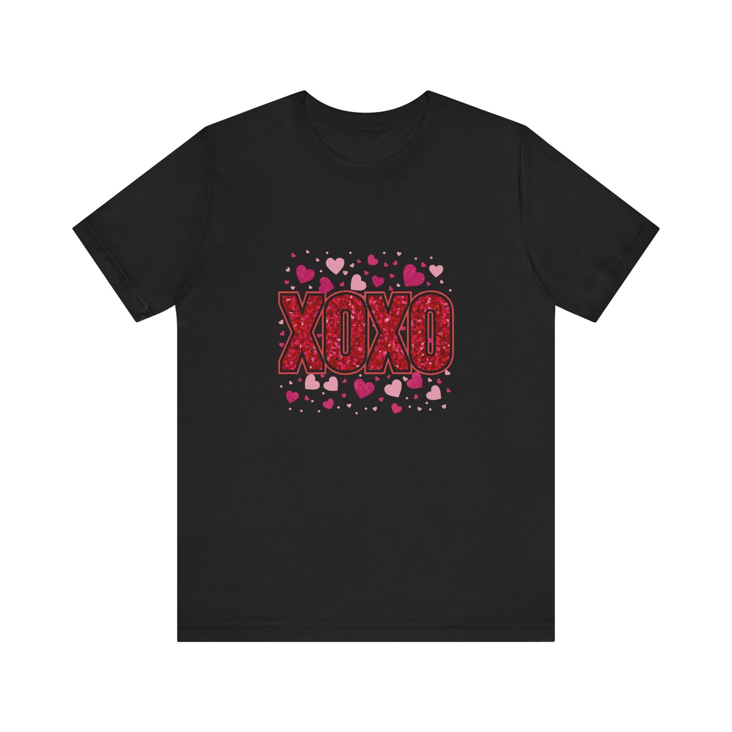XOXO Love Hearts Unisex Short Sleeve Tee