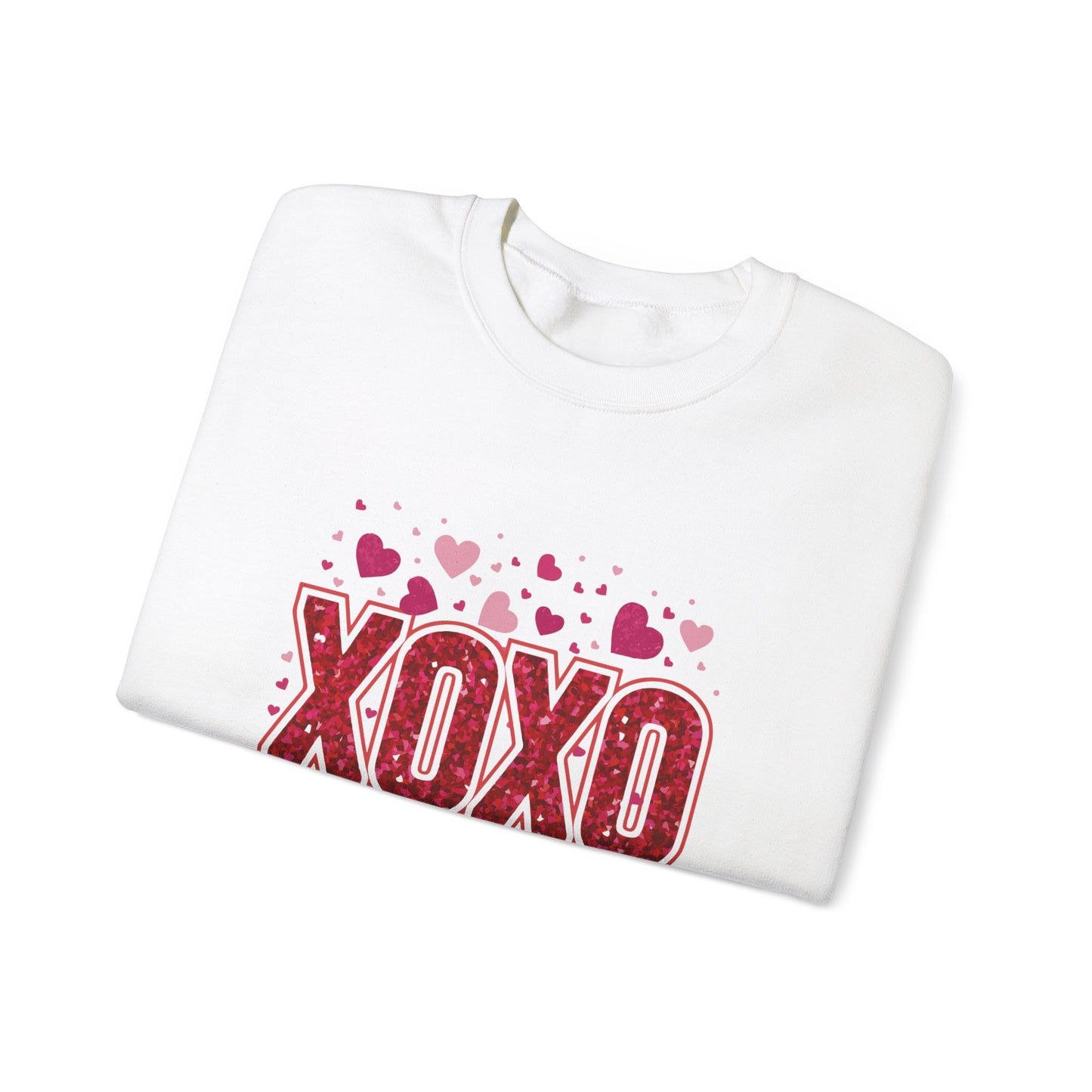 XOXO Love Crewneck Sweatshirt for Valentine's Day