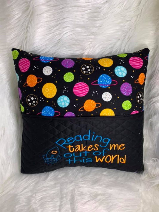 Reading Pillow - Galaxy