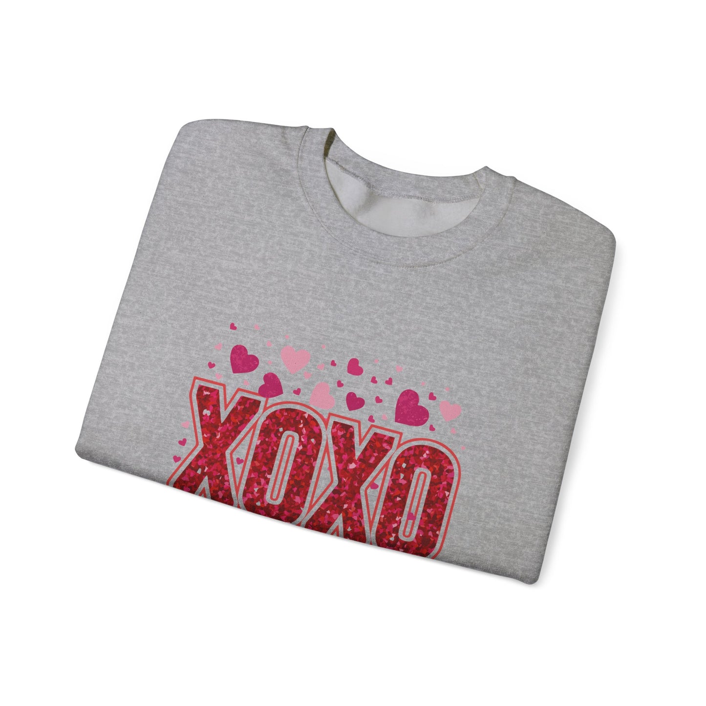 XOXO Love Crewneck Sweatshirt for Valentine's Day