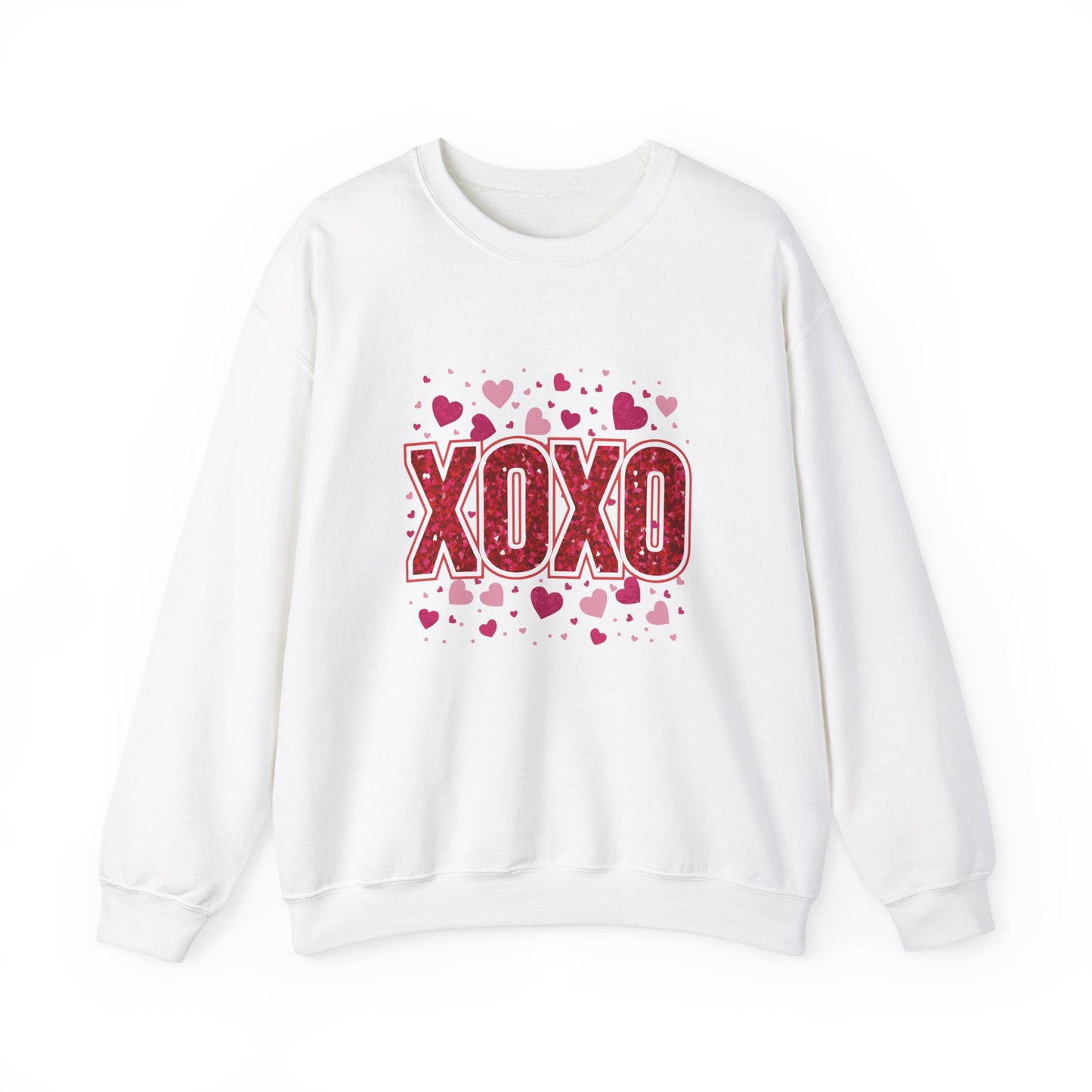 XOXO Love Crewneck Sweatshirt for Valentine's Day