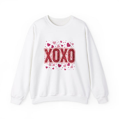 XOXO Love Crewneck Sweatshirt for Valentine's Day