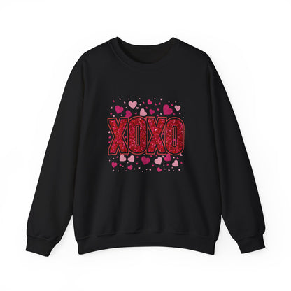 XOXO Love Crewneck Sweatshirt for Valentine's Day