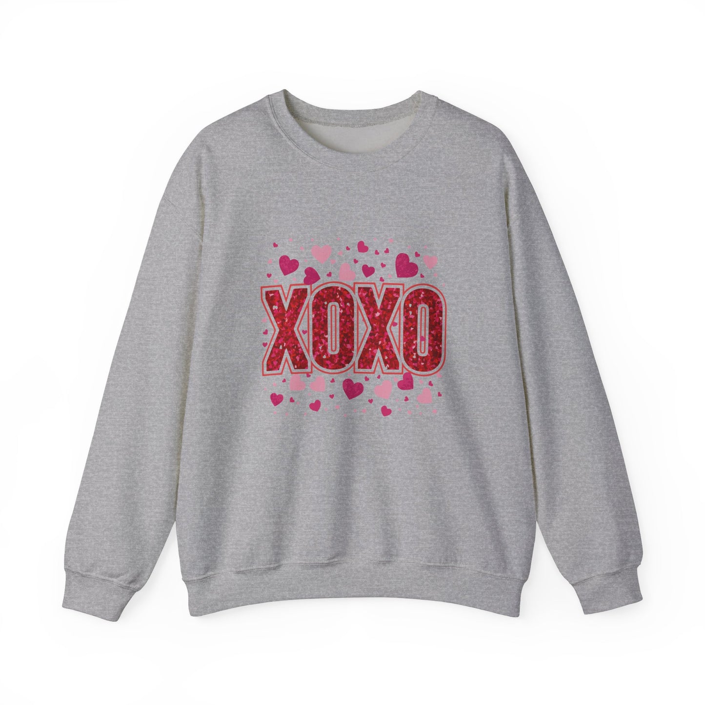 XOXO Love Crewneck Sweatshirt for Valentine's Day