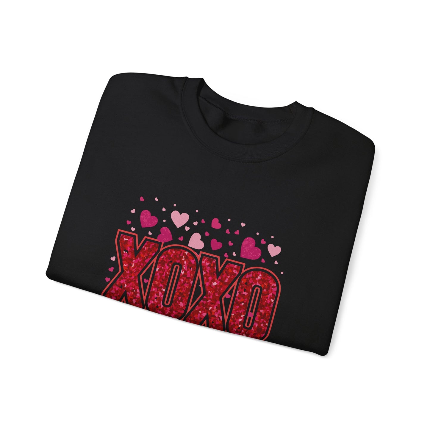 XOXO Love Crewneck Sweatshirt for Valentine's Day