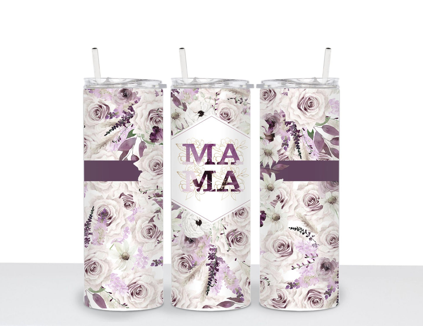 Mama and Mini Tumbler set - Purple Passion